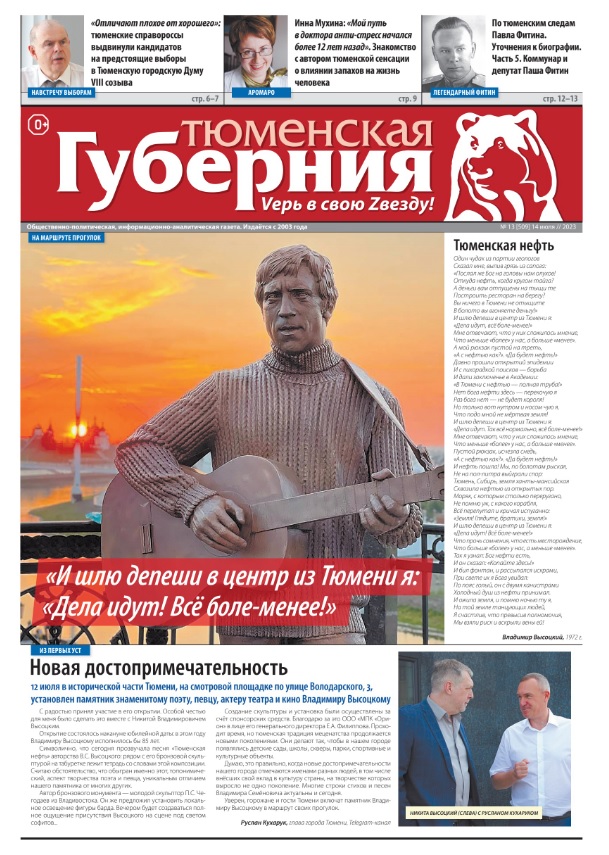 Газета губерния